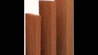 Honey comb cooling pads