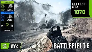 Battlefield 6 | GTX 1070 LAPTOP | I7 7700HQ | Benchmark & Performance Test