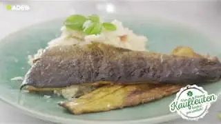 Reinanke aus dem Millst&auml;ttersee auf Tomaten-Risotto