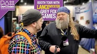 Booth Tour w/ Lance Myxter (Grey Fox Games) at PAXU 2024