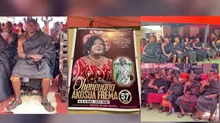 Otumfuo Kyeame Kofi Nti II Mourn Ohene Nana Akosua Frema one week observation