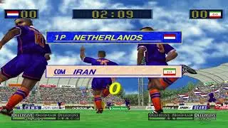 Virtua Striker 2 ver. 2000.1 - NETHERLANDS Playthrough - Arcade Mode