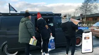 Levering af hjælpekasser til 10 Familier #TeamLoudnProud