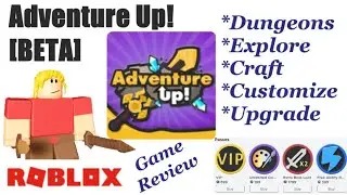 Roblox Adventure Up BETA NEW Game Review by Maxhardcoregaming