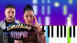 Jonas Blue feat. AWA - Something Stupid (Piano Tutorial)