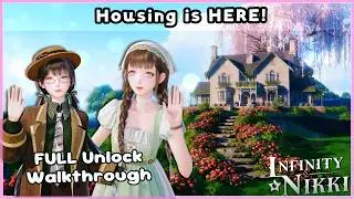 HOUSING Unlock! Planting & Construction Abilities [ Infinity Nikki ]