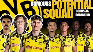 Borussia Dortmund - Potential Squad 2025/26 | BVB - Squad Based on Latest Transfer Rumours
