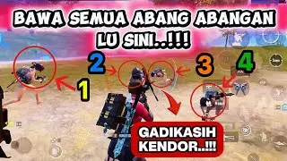 GADIKASIH NAPAS..!! BACKUP MUSUH LUAR BIASA..!! PUBG MOBILE