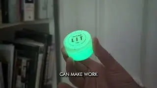 The Most Powerful Light-Emitting Pigment #glowinthedark #pigment #artmaterials #artists #pigments