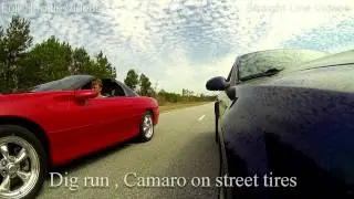 04 Mystic Cobra vs 408 Camaro goes all out!!