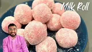 Рецепт молочного ролла || Кокосовый ладу — Эпизод 554 #lotusbazaar #diwalispecial