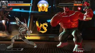 Hulk vs Deadpool 😱 Fighting gameplay| Marvel contest of champions