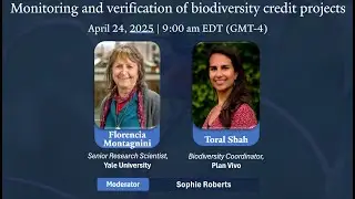 2025 Biodiversity Credits Webinar 4 of 4: Monitoring & verification of biodiversity credit projects