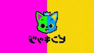 Pinkfong Japan Intro Sparta Pitch New Logo Effects | Original Vs Pixel Art I Preview 2 Effects