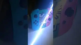 I draw the logo zelda on m'y switch accessory