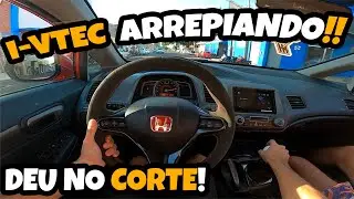 PRIMEIRA VEZ QUE ANDOU!! CIVIC SI DO @Petrolheadoficial com ABAFADOR @rrperformance 🔥