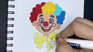 🎨  joker Coloring Video | DC Comics Cartoon Villain Art 🎭