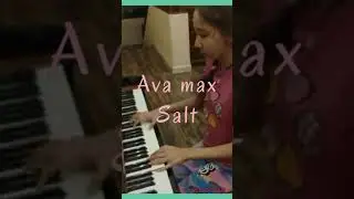 Казахская исполнительница Ava max salt.