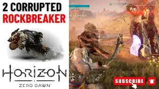 Epic Fight | Hunting 2 Rockbreaker with Tripcaster | Horizon Zero Dawn