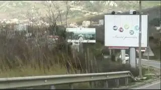 Билборды K34b 901+564, K21b 901+300, M9a 901+400. Tivat - Budva.