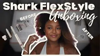 FlexStyle Unboxing & Review on Natural Hair | Blowout Results!