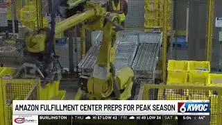 Amazon Fulfillment Center prepares for peak season