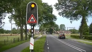 Spoorwegovergang Steenwijk // Dutch railroad crossing