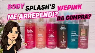 COMPREI TODOS os Body Splash da Virgínia Fonseca  Wepink - Valem a Pena??🤔