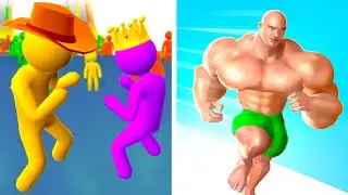 Giant Rush vs Muscle Rush☀️🌤️🌞🌝Walkthrough Max Gameplay JK4622