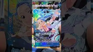 Vivi in One Piece card game EB-02 Anime 25th collection card opening #shorts #onepiece