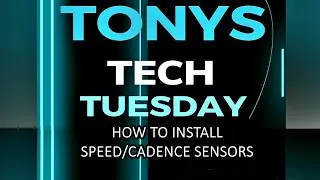 Tony's Tech Tuesday Ep 15 How To Install ZiZZO Speed and Cadence Sensors