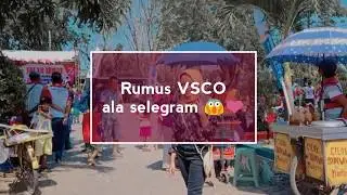 Rumus VSCO ala selebgram 😱😭
