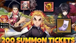 Demon: Adventure Journey Gameplay - 200 Summon Demon Slayer Game