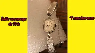 Abriendo caja de relojes sali&oacute; un reloj omega 😳