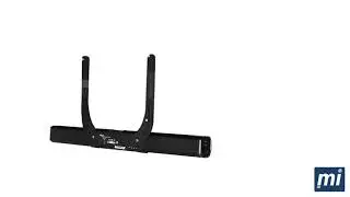 Mount-It! Soundbar Mount Universal Sound Bar TV Bracket For Mounting Above or Under TV Fits Sonos