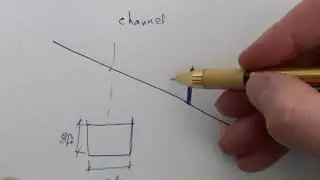Water surface profile example