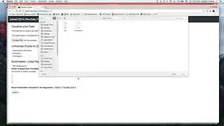 CS50 Final Project: Upload CSV to Web App to View Data, Charts, and Statistics
