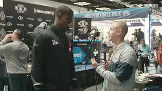 One-on-one with Cam Brown | NFL Combine