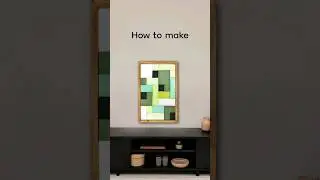 How to make wood frame jogakbo bojagi with mosi ramie fabrics