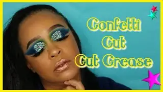 CONFETTI CUT CREASE | MIDAS COSMETICS GLITTER | Marlo Keenan