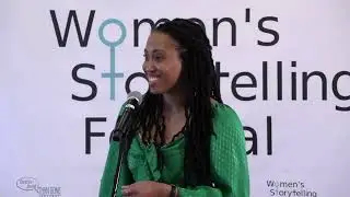Carol Moore at the 2023 Women's Storytelling Festival