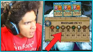 Wizard101 Max (150) Storm PvP: 84% Resist Stream Sniper Rage Quits!