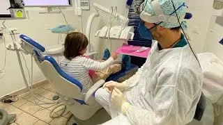 Prima visita dal dentista #visita #controllo #dentistainfantil