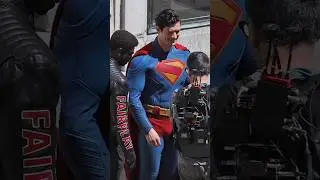 David Corenswet as the new SUPERMAN | All leaked Set Photos