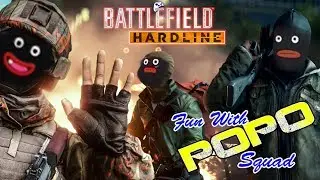 Fun With Popo Squad - A Golf Club!  - Battlefield Hardline - Funny Moments
