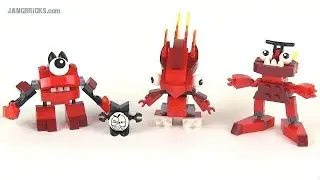🔄 LEGO Mixels 2014 Series 1 Infernites Flain, Vulk, & Zorch reviews! 41500 41501 41502re upload