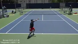 04 16 2017 Gage Brymer (UCLA) Vs Shoti Meparidze (Arizona) #1  Singles