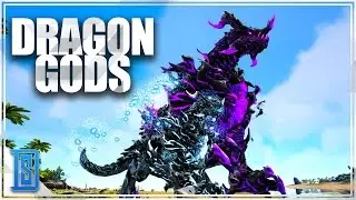 Ark:Survival Evolved -PLAY AS A DINO!- DRAGON GODS!