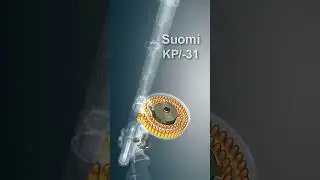 Suomi KP/-31 ( m/31 ) Finnish submachine gun #shorts