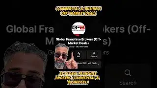 Commercial properties and businesses off-market deals